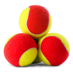 orange tennis balls